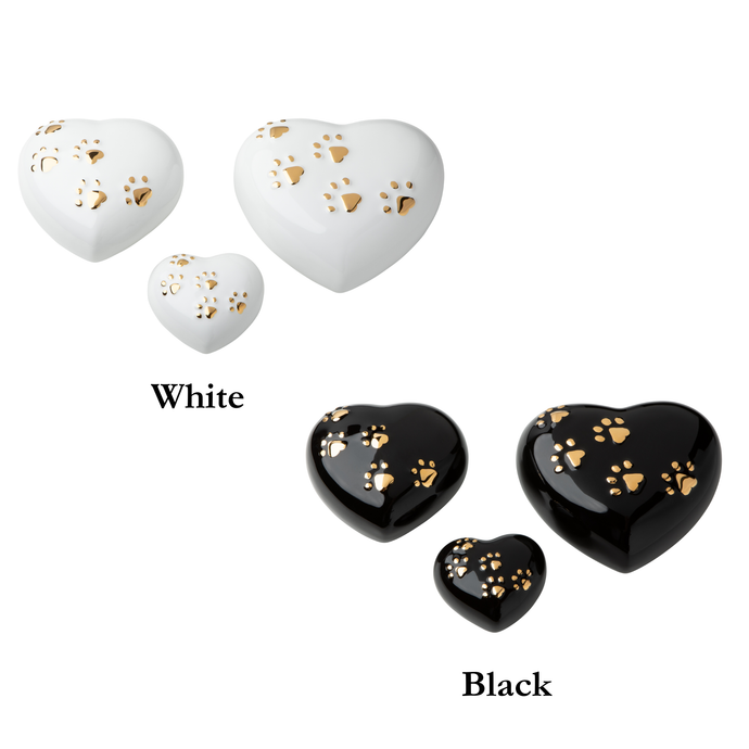 Paws on Your Heart Urn