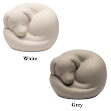 Sleeping Dog Garden Stone
